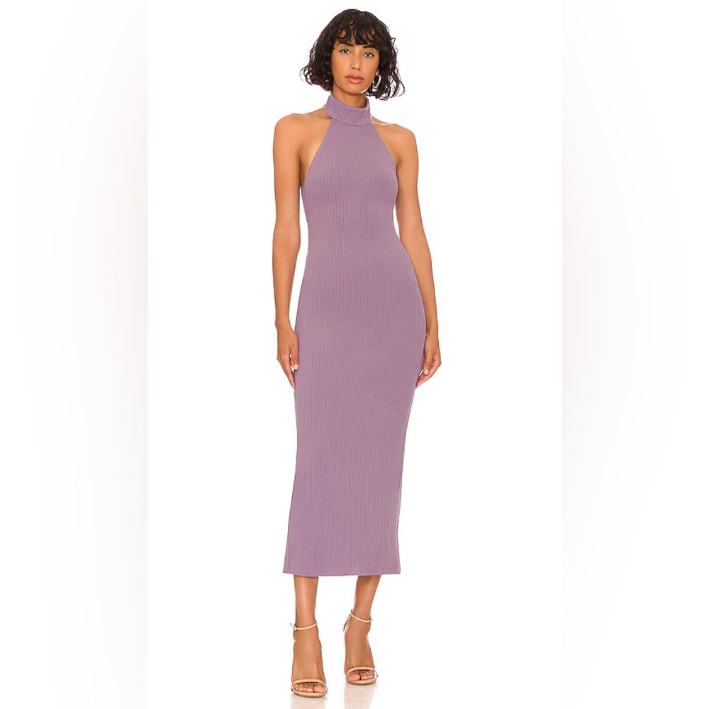REVOLVE NBD Rory Midi Dress in Lavender